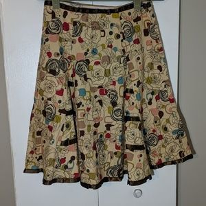 Mod full skirt